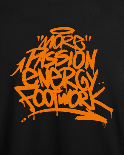 RDS E1 "More Passion, More Energy, More Footwork" Hoodie Unisex (Adults)